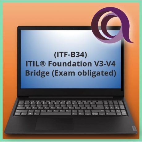 ITIL® Foundation V3-V4 Bridge (Exam obligated) (ITF-B34)